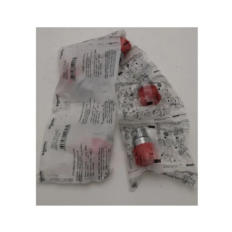 

NEW ORIGINAL ZB2-BS44C Red Emergency Stop Button Head