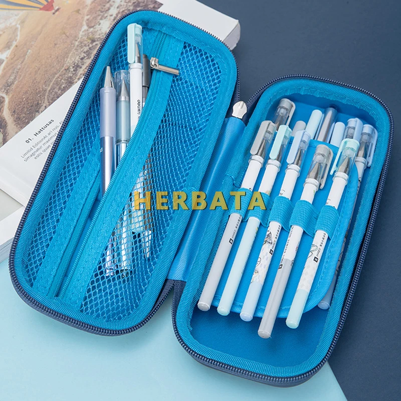 Чехол для ручек и карандашей мужчин многофункциональный чехол из ЭВА на молнии