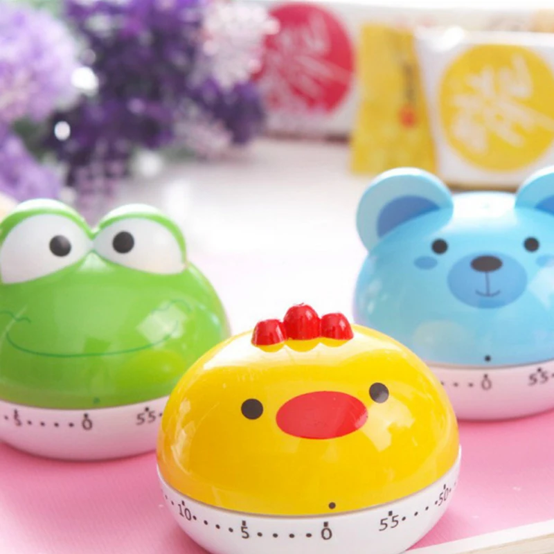 Кухонный таймер Творческий мультфильм выпечки будильник шеф-повара утенок