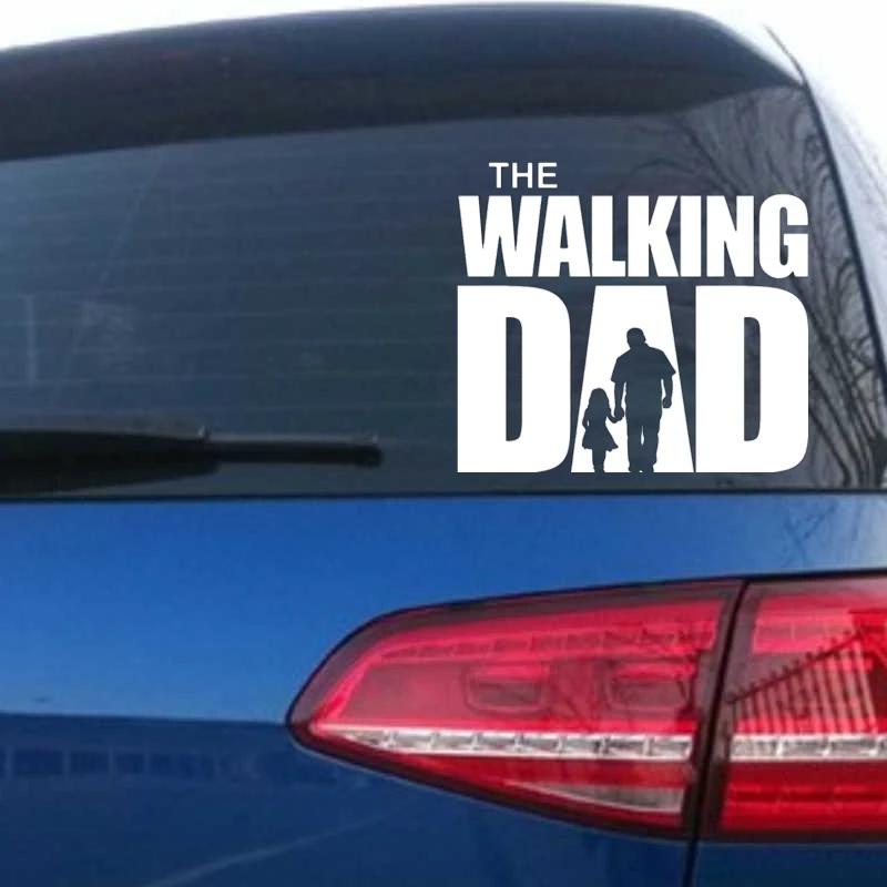 CK20849# наклейки на авто The Walking Dad водонепроницаемые машину наклейка для