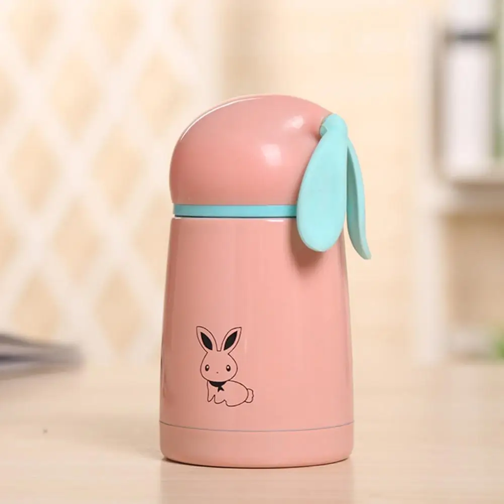 Портативная вакуумная Термокружка 300 мл Детская Из Нержавеющей Стали с принтом