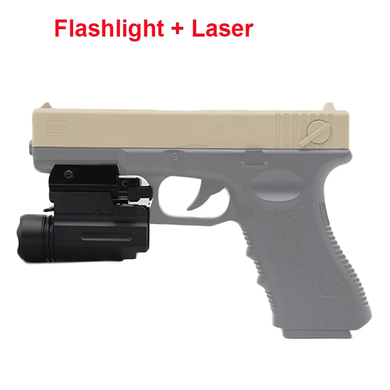Тактический Red Dot лазерная указка зеленый лазерный прицел пистолет фонарик для