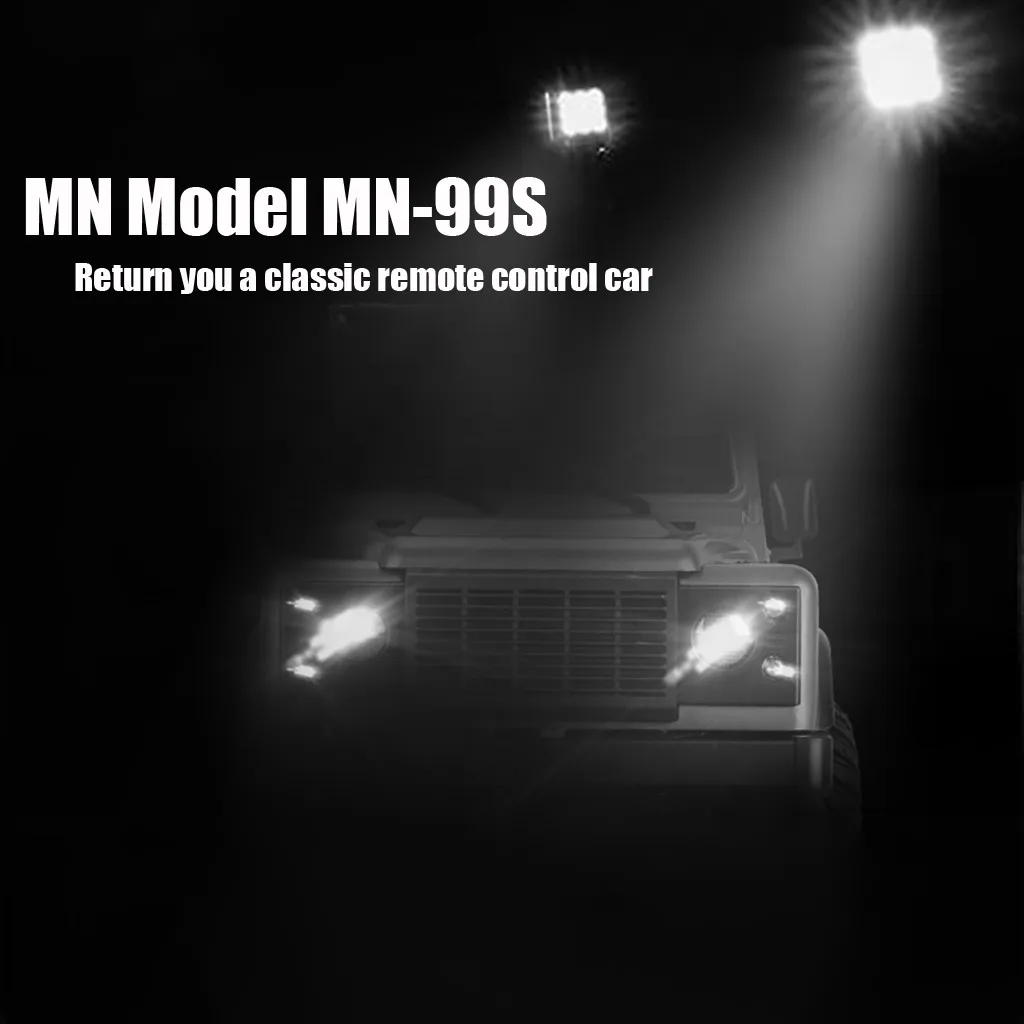 MN модель 99S 1:12 весы RC Гусеничный Автомобиль 2 4G 4WD Дистанционное управление