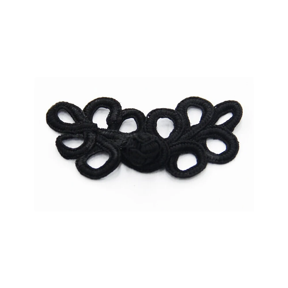 Набор из 10 шнуров застежка в виде лягушки пришивная пуговица для чехла на стул