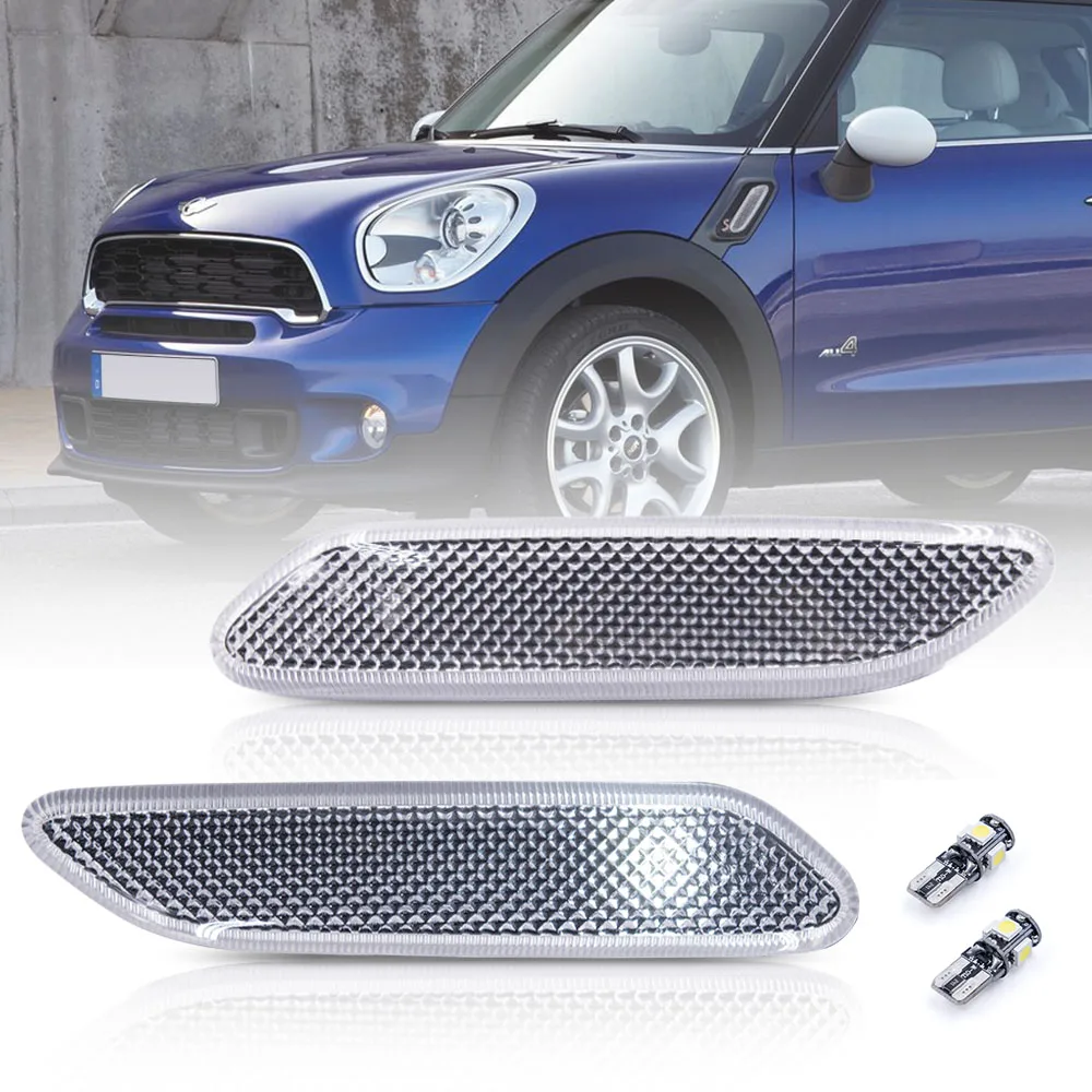 

2 шт., поворотный указатель поворота для Mini Cooper R60 Countryman 12-17 R61 Paceman 12-17