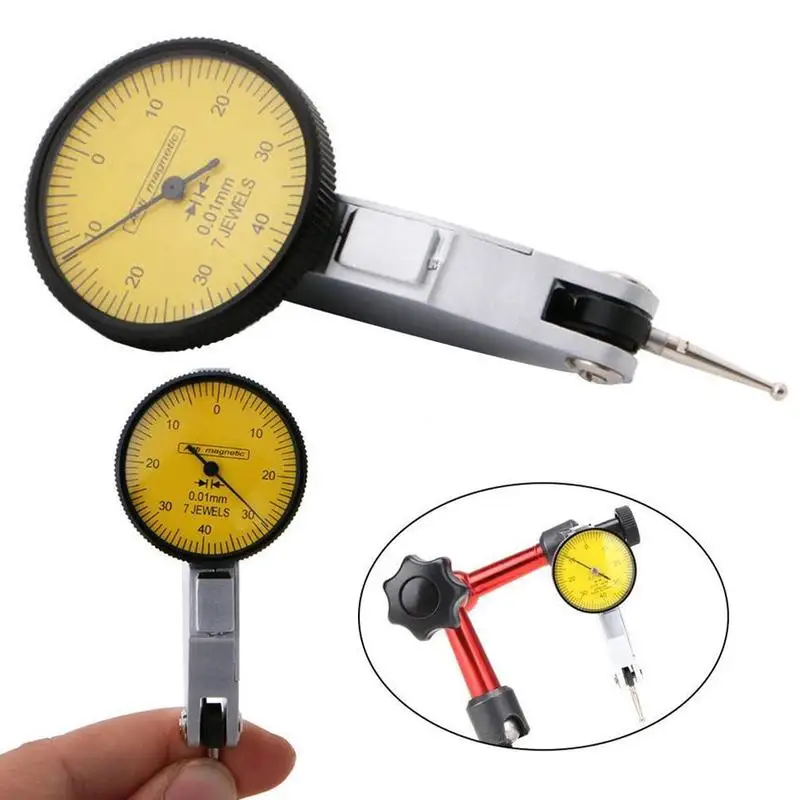 

Mini 10mm Dial Indicator Magnetic Stand Base Holder Dial Test Comparator For Equipment Calibration Tools