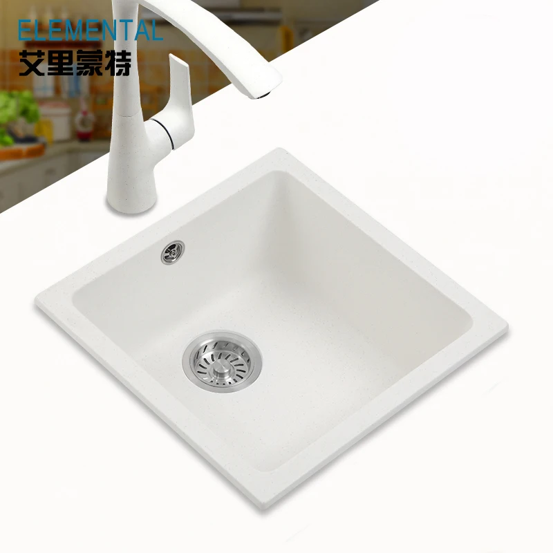 Нанометр для кухонной раковины антибактериальный кварцит гранит одинарная