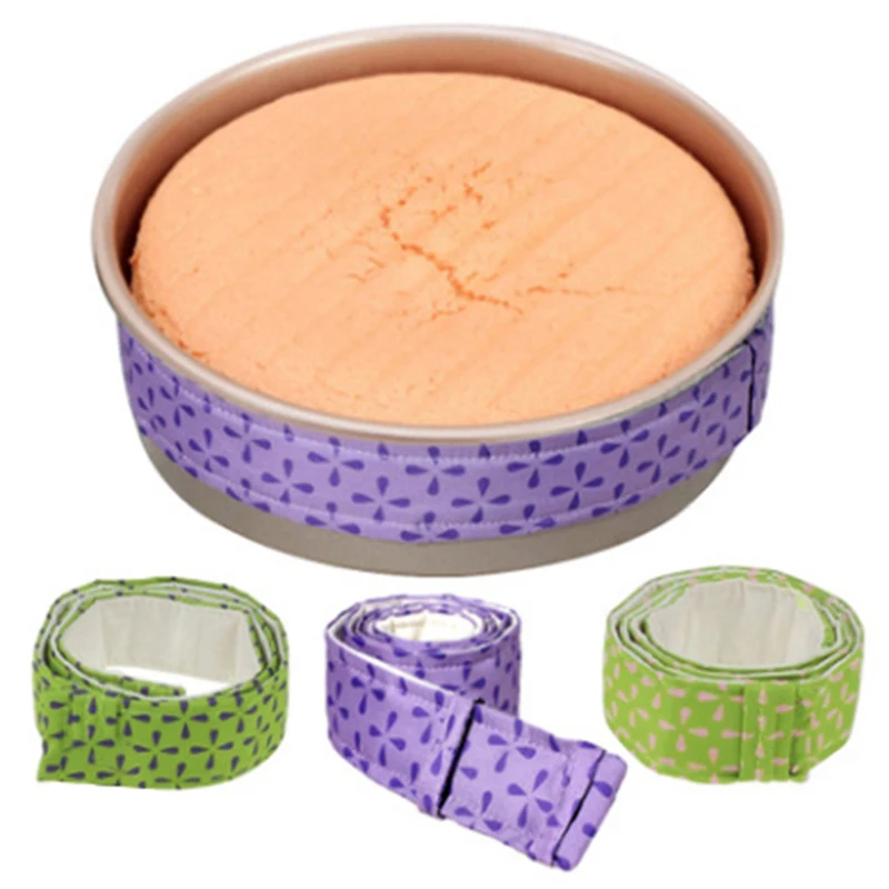 

Baking Tray Protection Strap Strip Cake Pan Strips Bake Strip Belt Moist Level Cake Tools Protect Banding Cloth Kitchen Gadgets