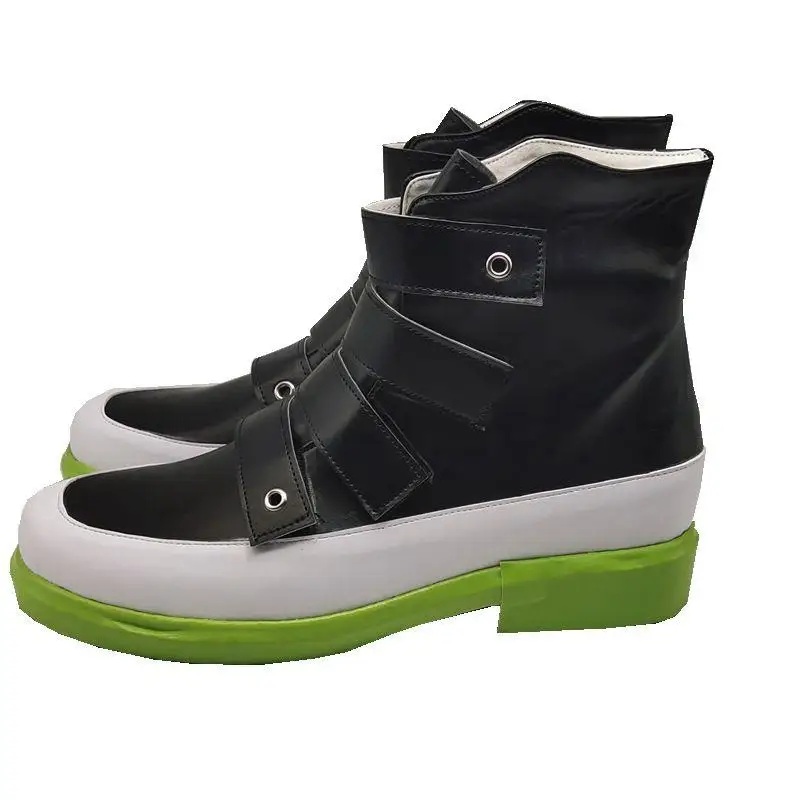 

Game Girls Frontline Cosplay Costume Hk416 PU Black Short Boots Heighten Shoes Halloween Carnival Party For Woman Girls Shoes