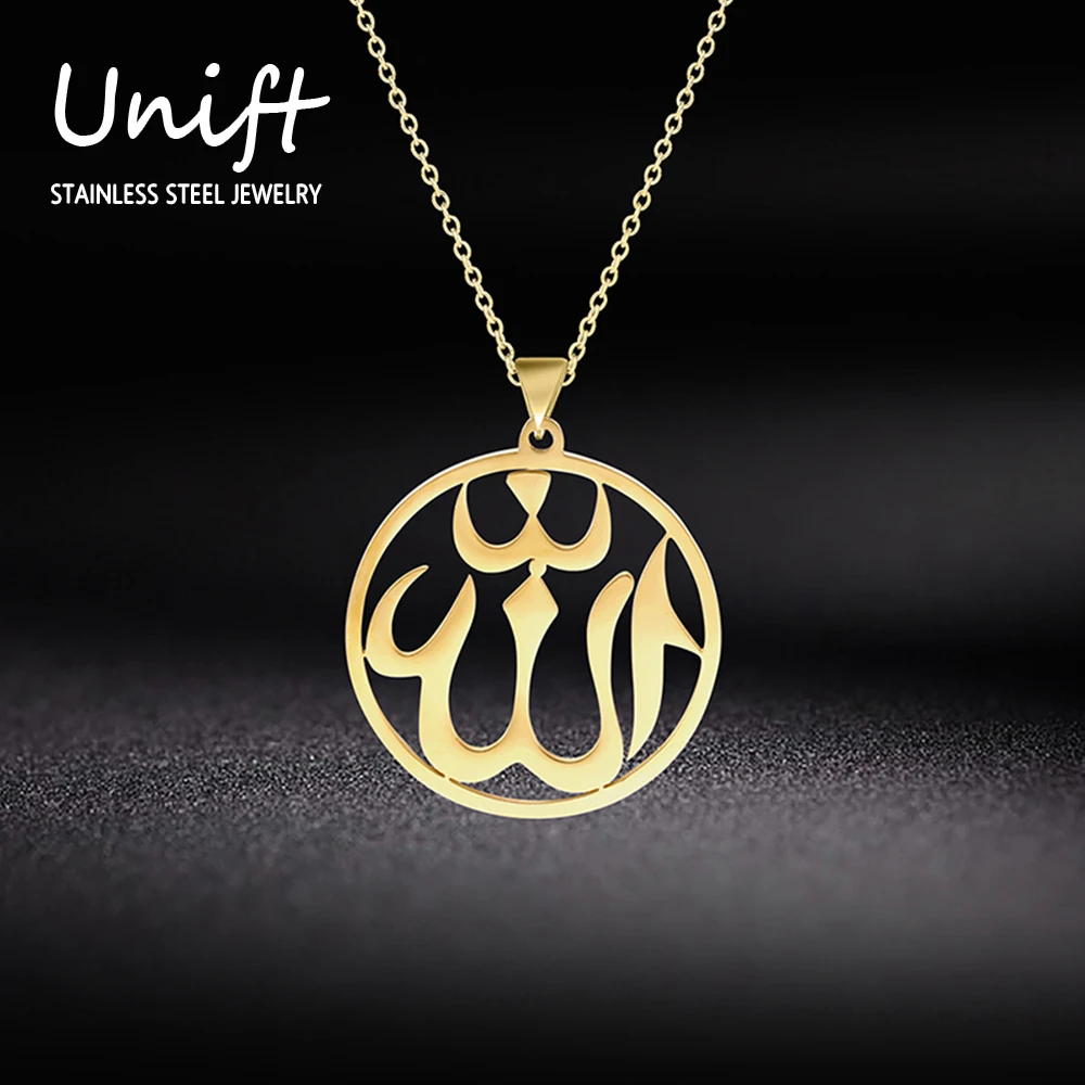 Ожерелье унисекс из нержавеющей стали в стиле ретро|Ожерелья с подвеской| |