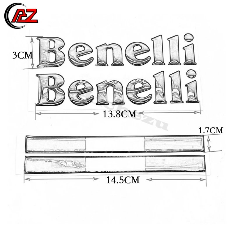 

ACZ Motorcycle 3D Emblem Badge Decal Tank Wheel Sticker Tank Pad Protector Decal For Benelli BN600 TNT600 RK6 BN302 TNT300 STELS