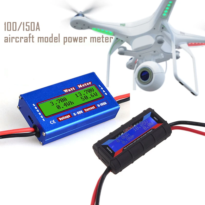 

Цифровой ваттметр с ЖК-экраном, высокоточный измеритель мощности RC, ваттметр, балансировка напряжения батареи, инструменты для зарядного у...