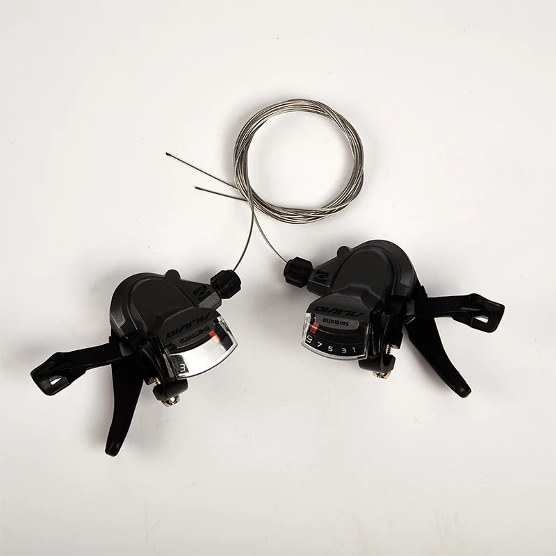 Original M4000 27 Speed Mountain Bike Bicycle Front Rear Derailleur Cycling 3x9 Shift Lever