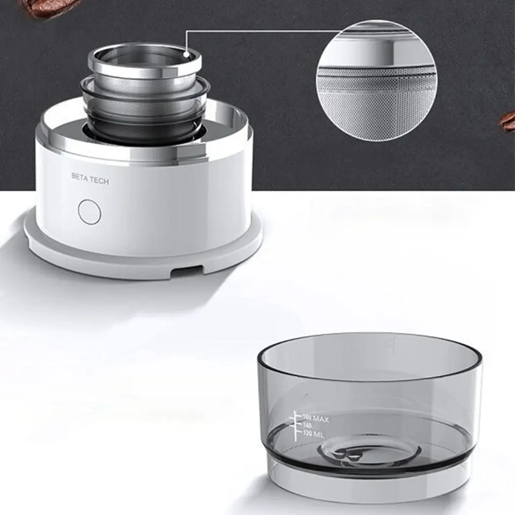 Портативная кофемашина кружка для кофе встроенная многофункциональная ручная