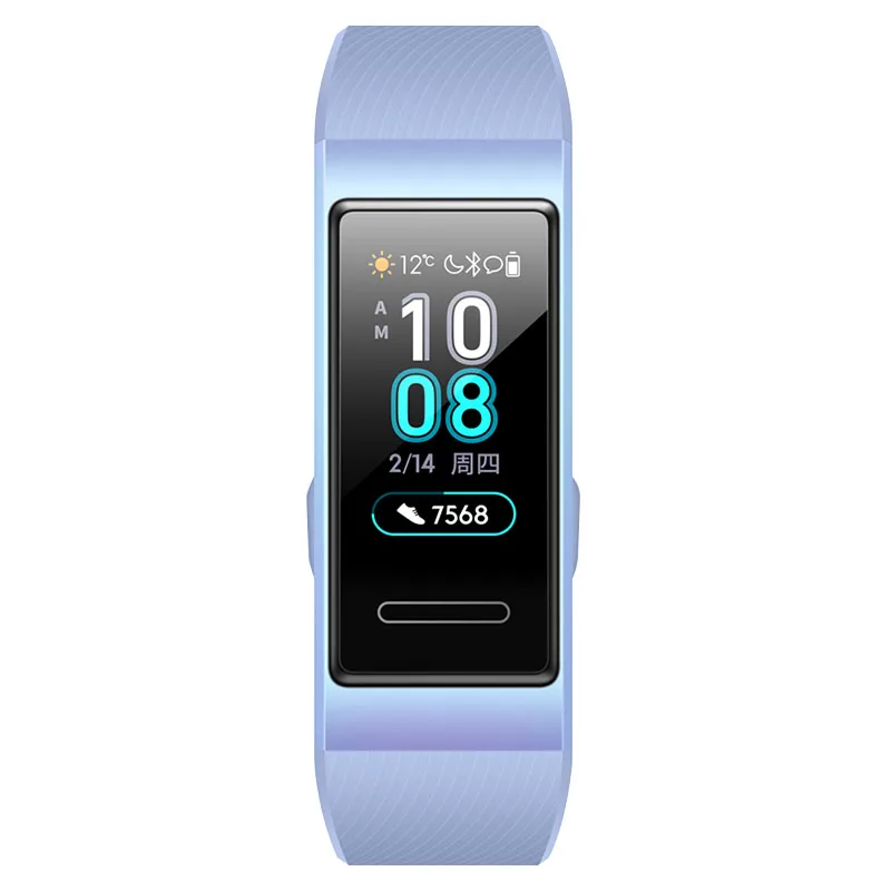 Умный Браслет huawei Band 3 Amoled с цветным сенсорным экраном и датчиком сердечного