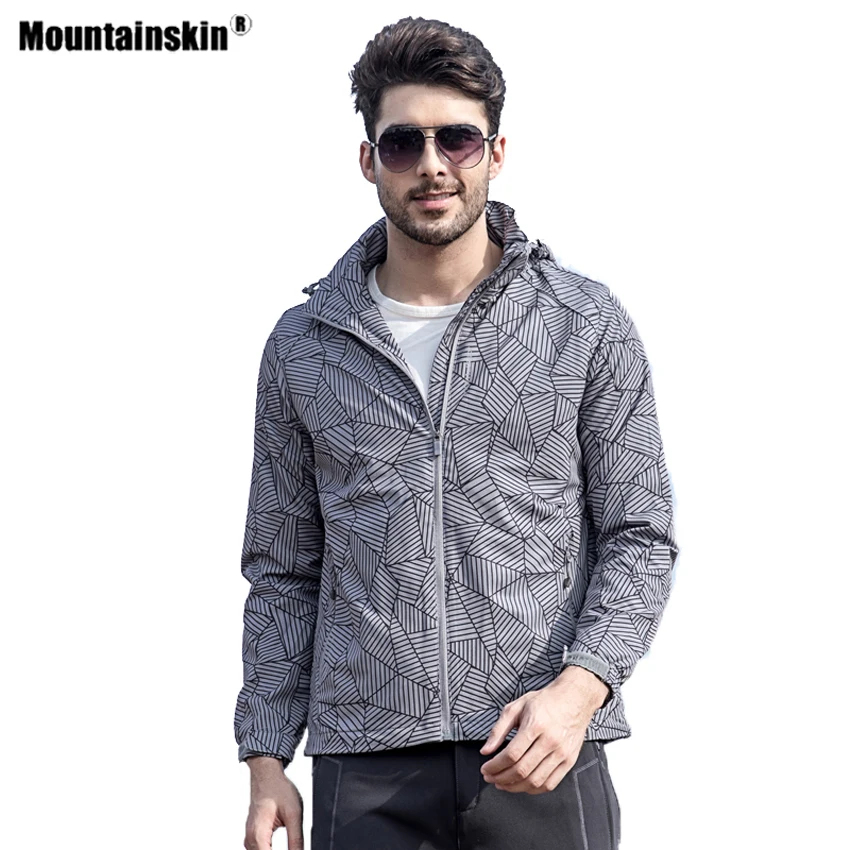 Mountainskin мужские и женские походные камуфляжные куртки для спорта на открытом