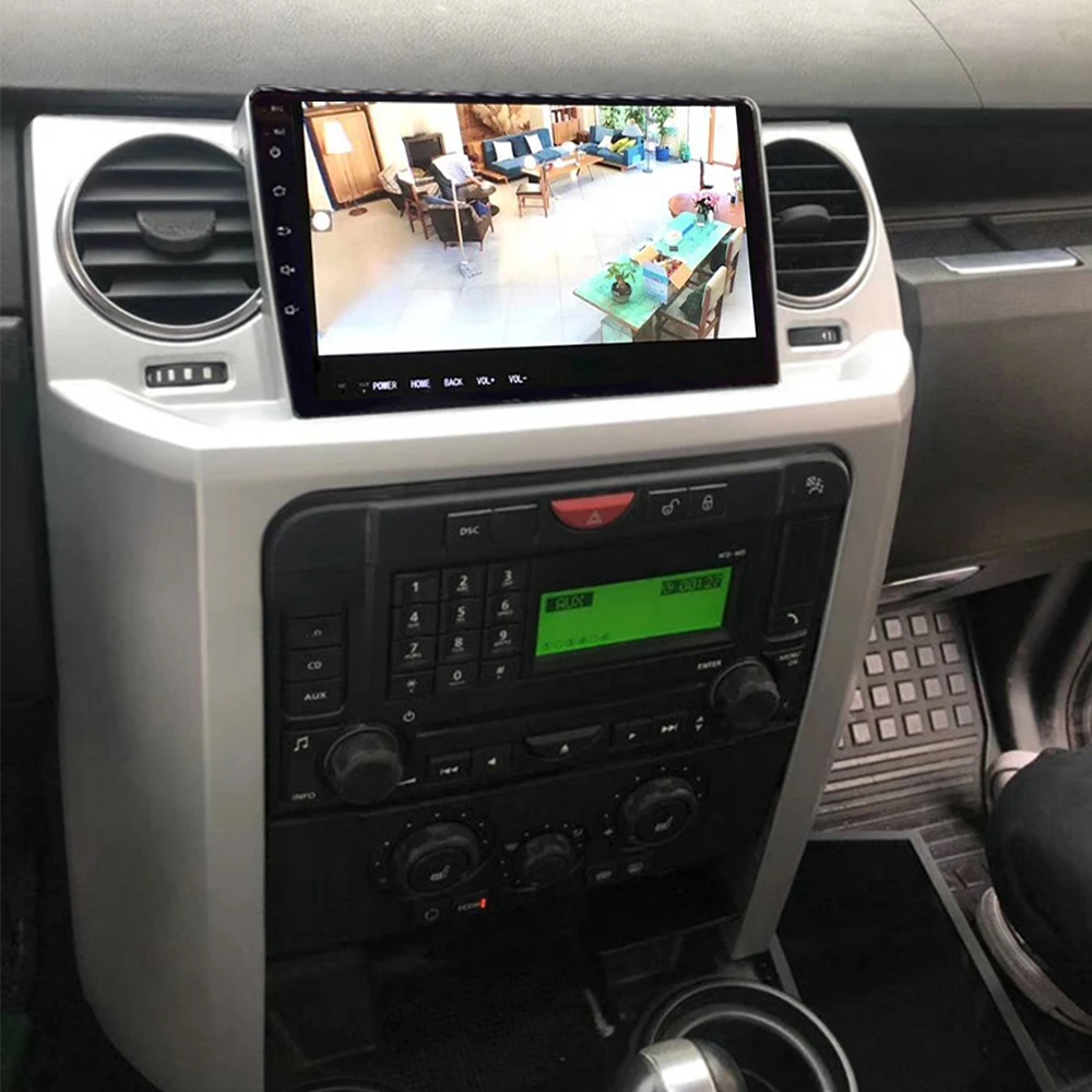 ZJCGO Car Multimedia Player Stereo GPS Radio Navigation 9 Inch Android 10 Screen for Land Rover Discovery 3 LR3 L319 2004-2009 | Автомобили
