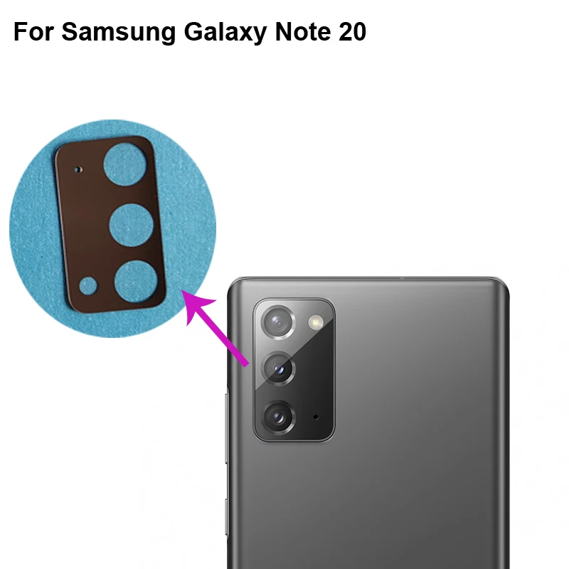 

Высококачественный стеклянный объектив для задней камеры Samsung Galaxy Note 20, подходит для замены Samsung Galaxy Note 20