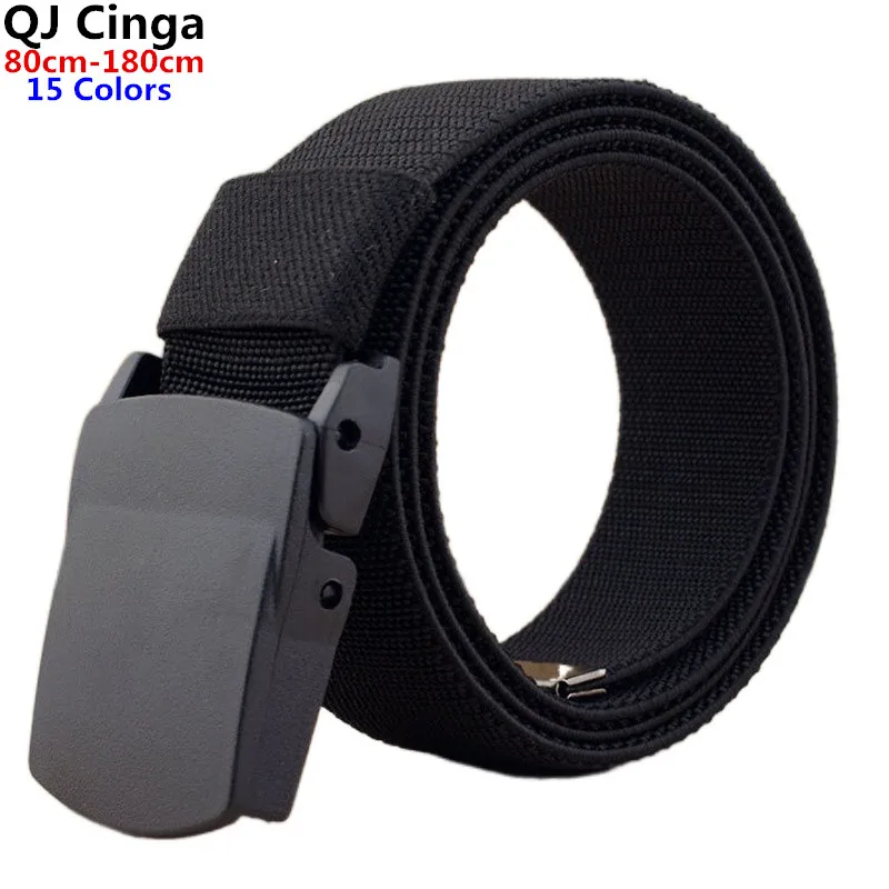 Canvas Belt with Plastic Buckle 80cm-180cm Is Unisex Student Military Training Belts Мужские и женские универсальные ремни