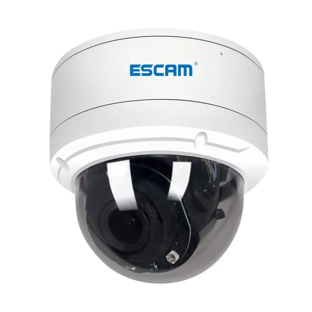 Новейшая камера ESCAM PVR002 2MP HD 1080P PTZ 4X Zoom 2,8-12 мм объектив IP66 водонепроницаемая купольная ip-камера POE Поддержка 3D цифрового шумоподавления