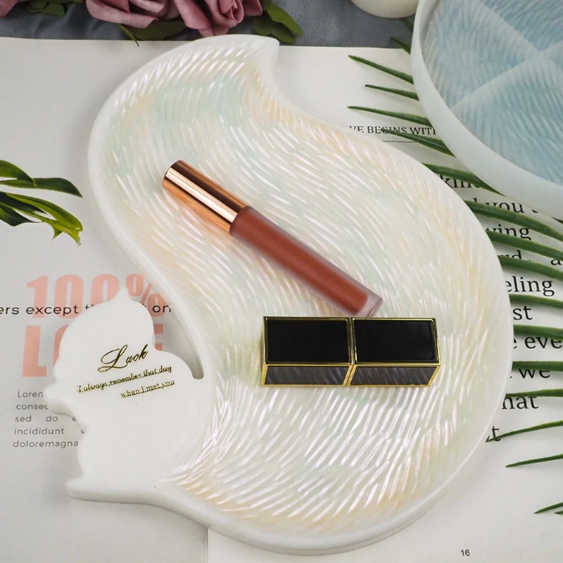 

Rectangle Tray Epoxy Resin Mold Fruit Plate Board Tea Cup Mat Coaster Silicone Mould DIY Crafts Ornaments Home Decorations Tools