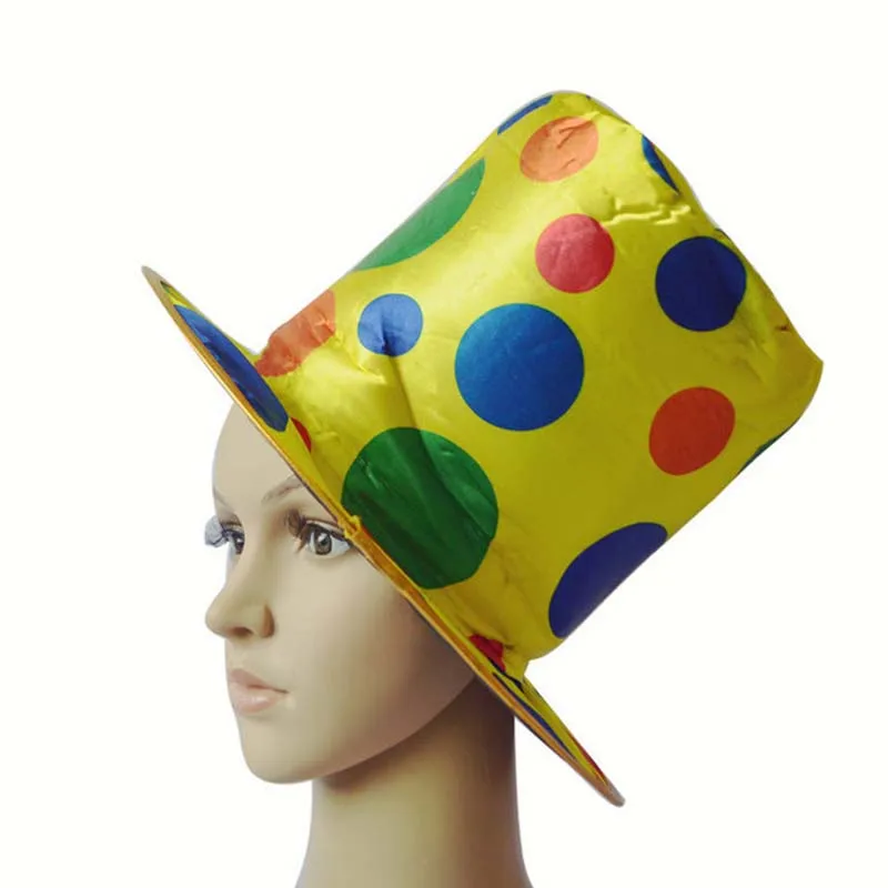 Лучшая шляпа клоуна в горошек Радужный цирк искусственное платье женвечерние