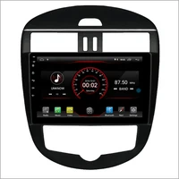 newnavi front dashboard 10 2 touch screen car gps navigation system android 10 car audio for nissan tiida 2011 2015 auto air