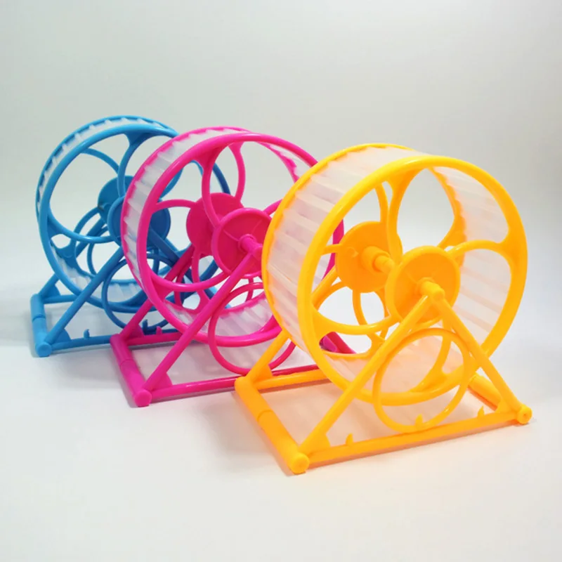 

Pet Sports Wheel Hamster Mouse Mice Small Exercise Toy Running Spinner Supplies L9