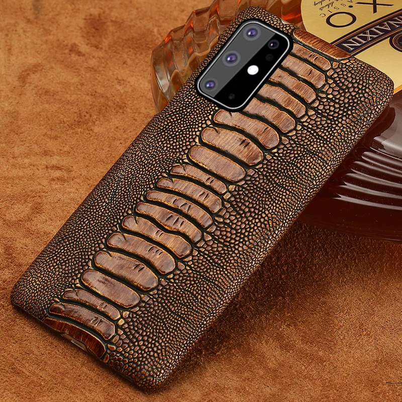 Чехол из натуральной кожи для телефона Samsung Galaxy S20 FE S8 S9 S10 Plus S21 Ultra A21S A41 A50 A52 A72 a71 A51