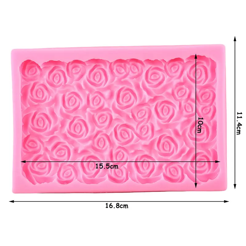 Роза кайма для торта силиконовые формы цветок кружево Свадебный кекс Топпер