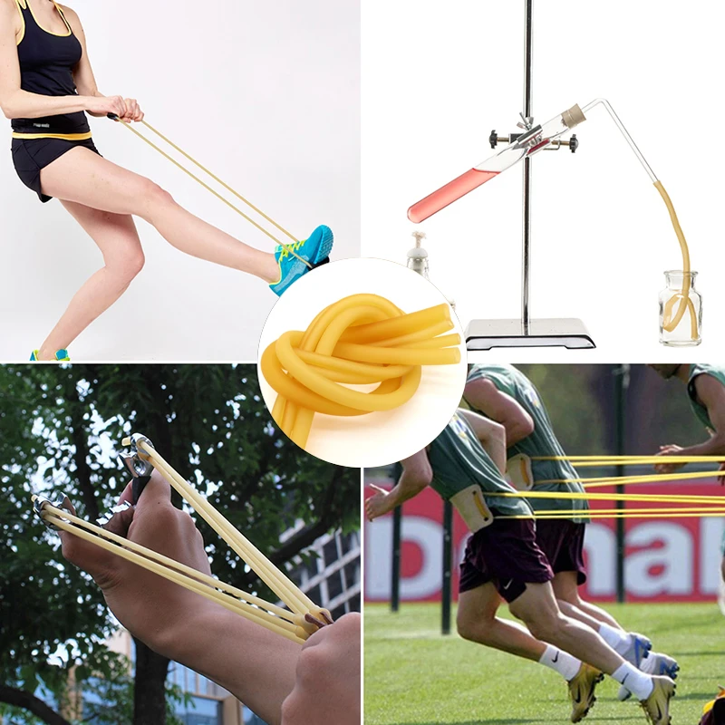 

Nature Latex Rubber Hoses 2 3 4 5 6 7 9 10 12 14 17 mm ID x OD High Resilient Elastic Surgical Medical Tube Slingshot Catapult
