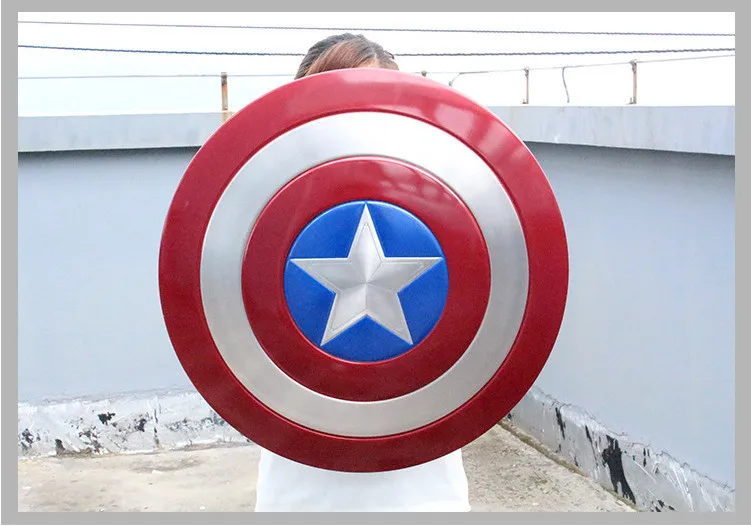 [Забавный] металлический костюм 60*60 см щит Капитана Америка времен Гражданской
