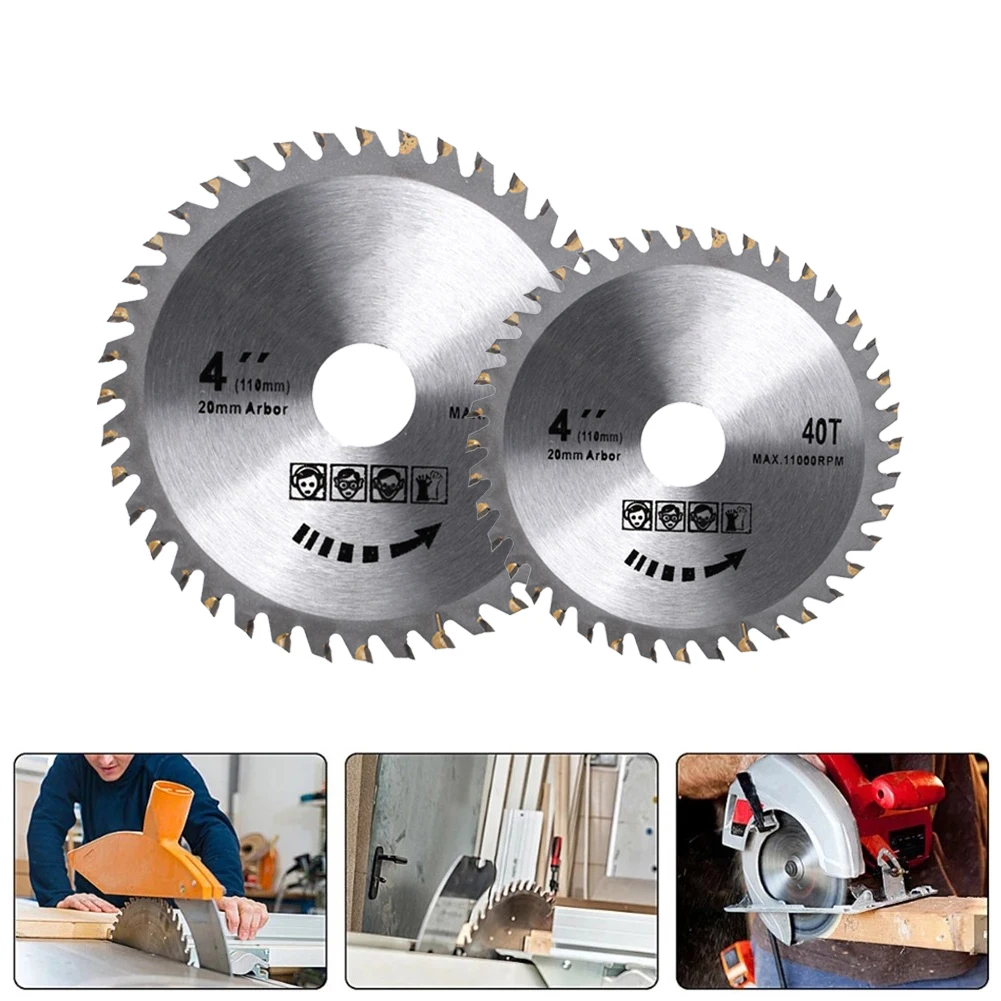 

40T 4" Circular Saw Blade Wood Cutting Disc For Makita Angle Grinder Metal Chipboard Cutter Power Tool Accessories