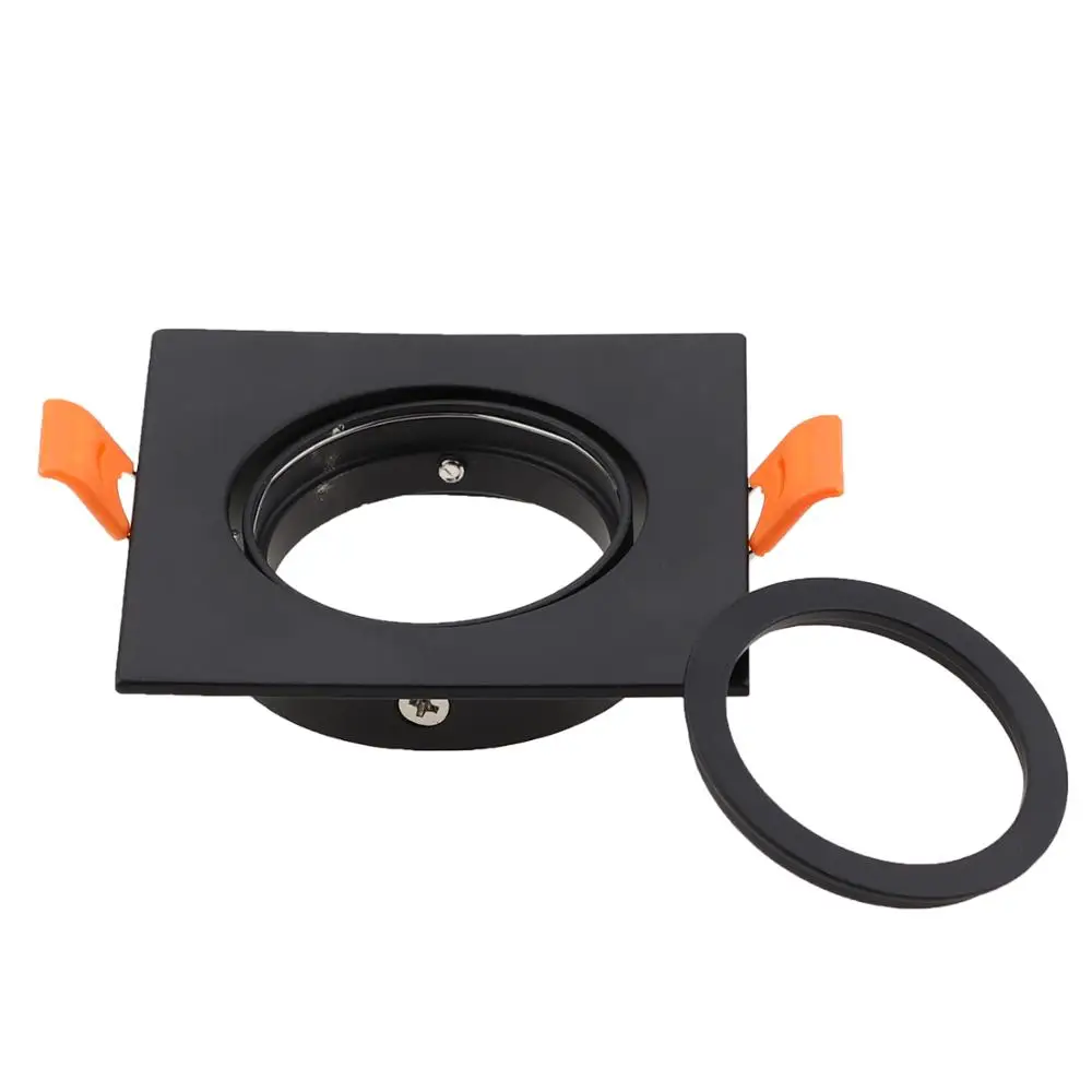 Светодиодный потолочный светильник с рамкой квадратные держатели регулируемый