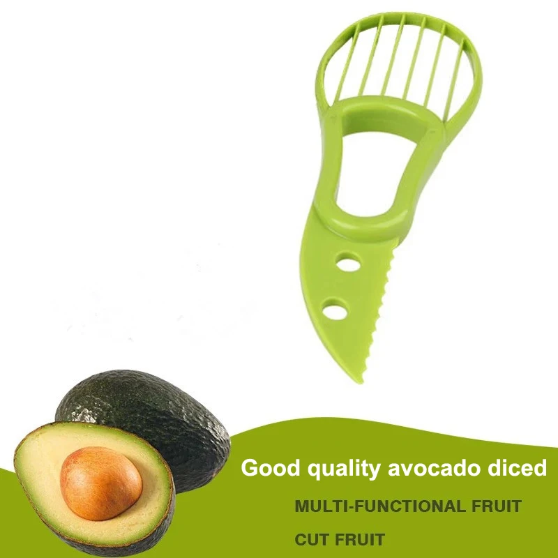 Многофункциональный инструмент для пилинга и нарезки авокадо пластиковых