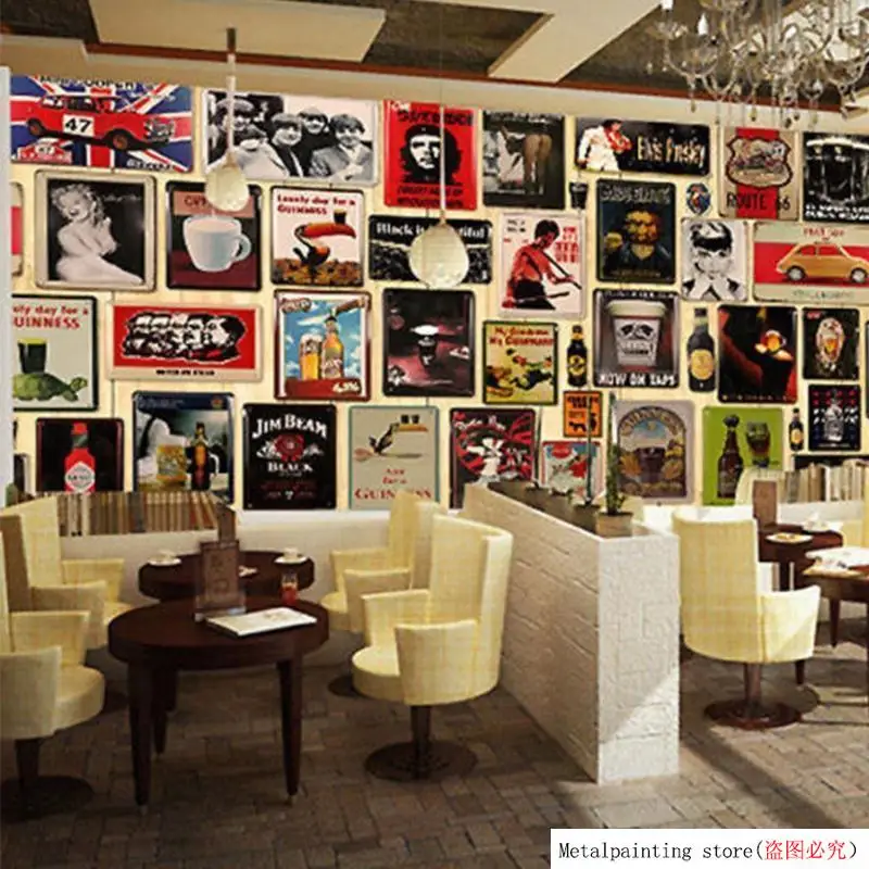 Знак Оловянная металлическая пластина ржавчина пивной плакат Винтажный Мужской