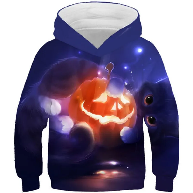 Детские Мультяшные 3D толстовки 2020 свитшоты с капюшоном для мальчиков и девочек