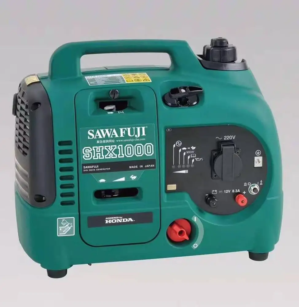 

GX50 1.6HP 0.9kw 900w 1kw SAWAFUJI SHX1000 digital inverter gasoline generator