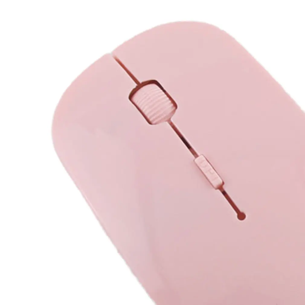 

2.4GHz Computer Mouse Rechargeable Wireless Mouse Silent Mute Ultra Thin USB Optical Mice For PC Laptop