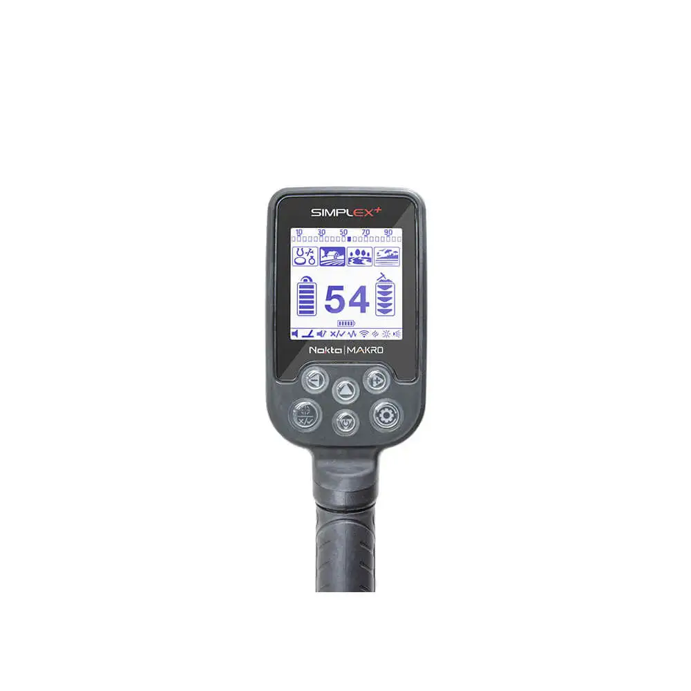 Nokta Makro Simplex + профессиональный поиск водонепроницаемый ЖК дисплей сканер Высокая