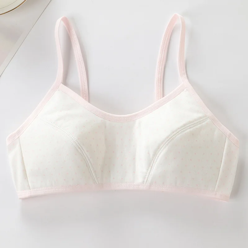 Женский бюстгальтер из дышащего хлопка для подростков | Детская одежда и обувь