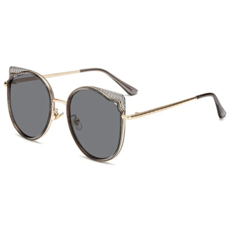 

Fashion Luxury Cat Eye Wavy Hollow Sun Glasses Women Sunglasses Female Eyeglasses Brand Designer Vintage Gradient Cateye Eyewear