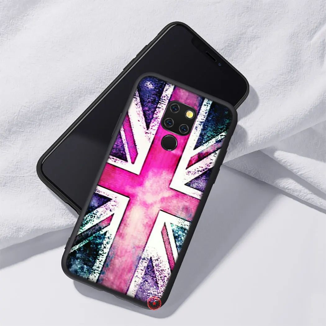 England flag Soft Silicone TPU Phone Case for Huawei Nova Smart 5 5i 5T 4E 4 3i 3 2i 2 Mate 30 20 10 Lite Pro | Мобильные телефоны
