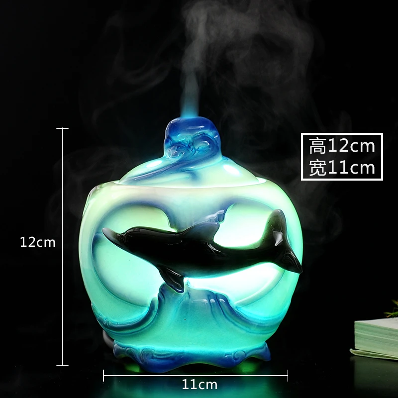 Керамическая курильница с запахом для дома электрическая увлажняющая лампа