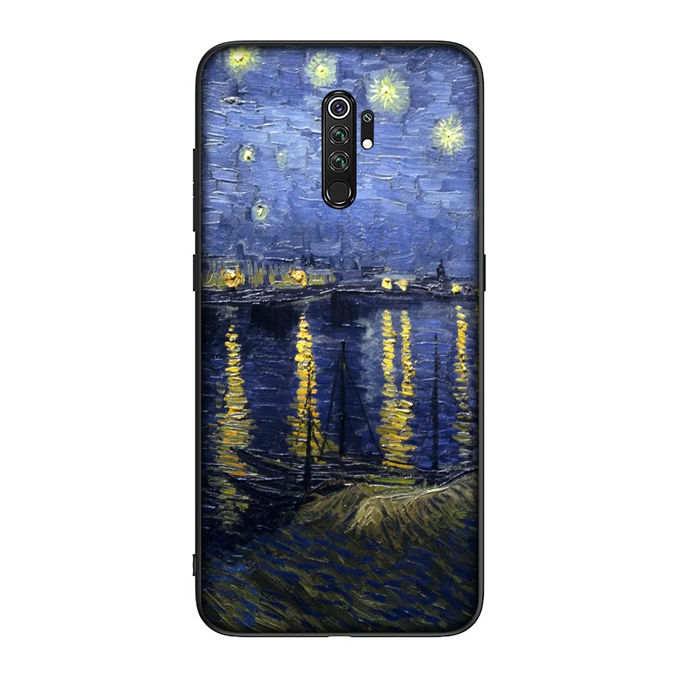 Van Gogh Tardis Starry Nightvan Soft Silicone Phone Case for Xiaomi Redmi Note 8 8A 7 7A 6 6A 5 5A S2 GO K30 K20 Pro |