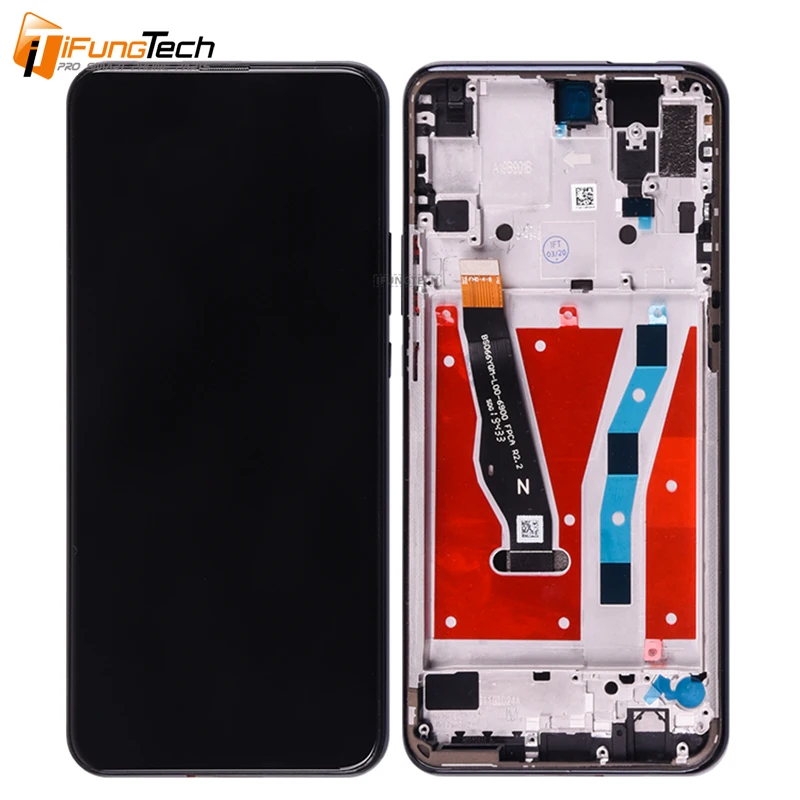 

6.59" New LCD Display For Huawei Honor 9X P Smart Z Y9 Prime 2019 Pro Y9S LX1 Display Touch Screen Digitizer Assembly With Frame