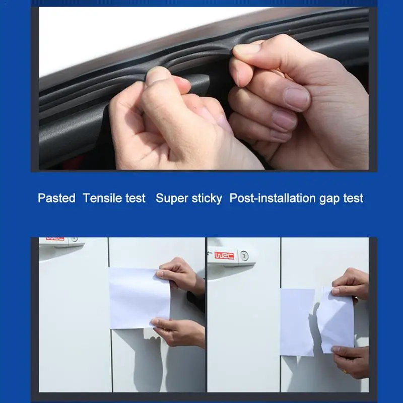 Уплотнительная лента для автомобильной двери типа B резиновая Звукоизоляционная