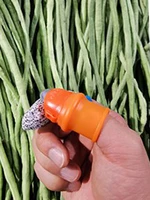 creative farm picking gadgets picking gardening picking gloves picking vegetables thumb knives with anti cutting finger sleeve