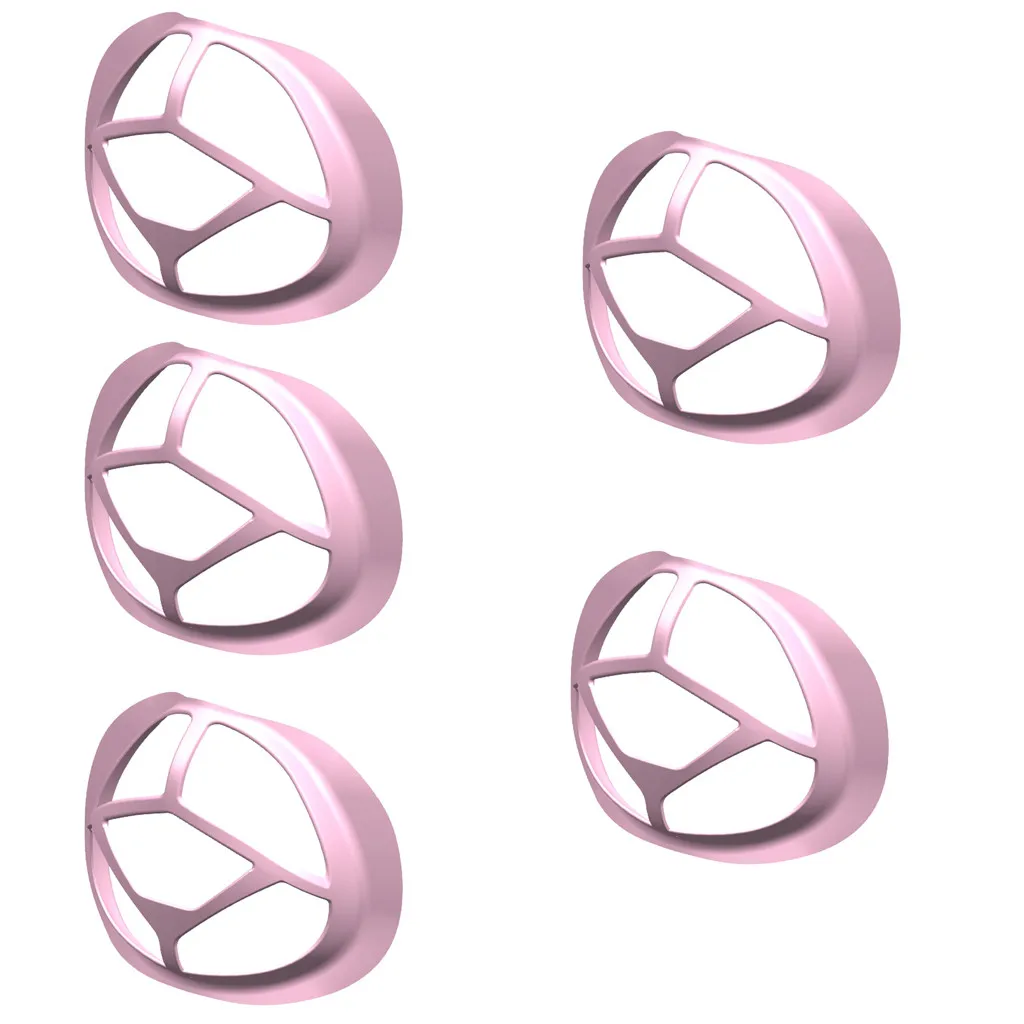 5 шт Унисекс Многоразовые маски кронштейн маска держатель Защита 3d дышит гладко