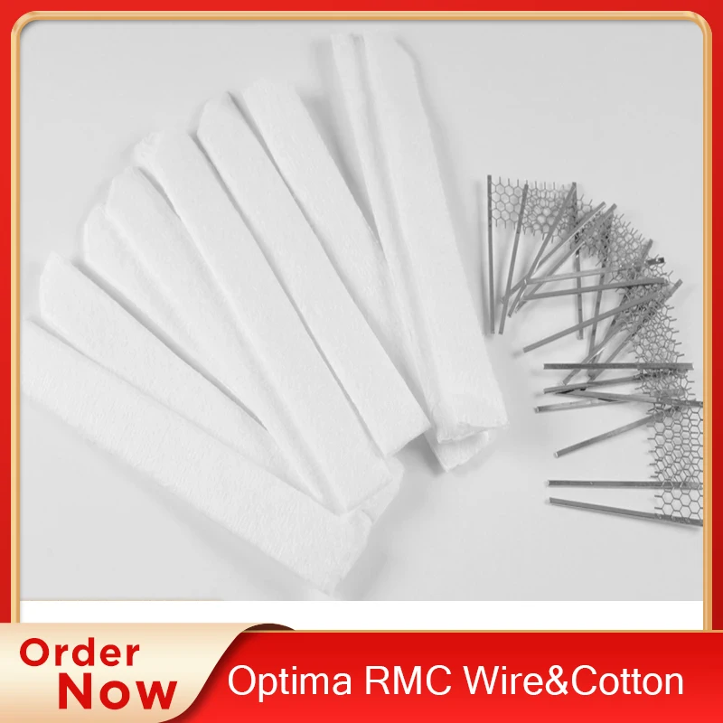 

10pcs/pack Vapefly Optima RMC Wire&Cotton for Vapefly Optima DIY Electronic Cigarette Vape